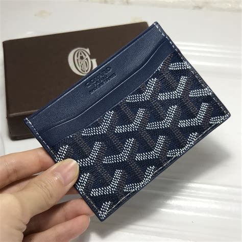 goyard card pouch